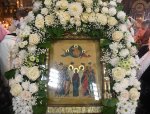 Престольный праздник в Вознесенском соборе города Ельца 
