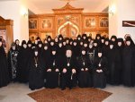 В Знаменском монастыре г. Ельца прошло собрание женского монашества