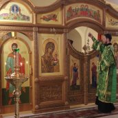В обители молитвенно почтили память ее основателя - преподобного Иоанна
