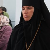 "Горы и холми, взыграйте, пустыня Афонская, возвеселися"