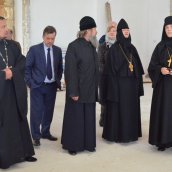 Монастырь посетили высокие гости