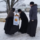 Преосвященнейший Владыка Максим совершил всенощное бдение в Сезеновском монастыре