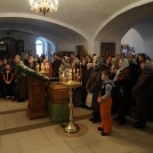 В обители молитвенно почтили память ее основателя - преподобного Иоанна