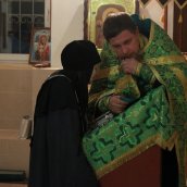 В обители молитвенно почтили память ее основателя - преподобного Иоанна