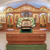 В обители молитвенно почтили память ее основателя - преподобного Иоанна
