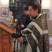 Литургия Преждеосвященных Даров архиерейским чином.