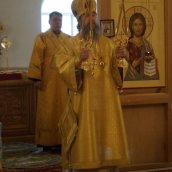 Архиерейская служба в Сезеновской обители
