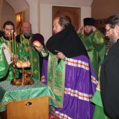 Всенощное бдение в память прп. Иоанна Сезеновского 26.12.2014