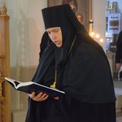 Литургия Преждеосвященных Даров архиерейским чином.
