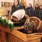 В обители молитвенно почтили память ее основателя - преподобного Иоанна..