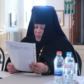 В Сезеновском монастыре прошел круглый стол по направлению: "Древние монашеские традиции в условиях современности"
