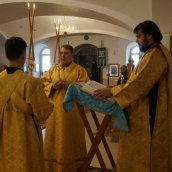 Архиерейская служба в Сезеновской обители