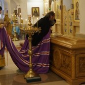 Преосвященнейший Владыка Максим совершил всенощное бдение в Сезеновском монастыре