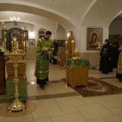 В обители молитвенно почтили память ее основателя - преподобного Иоанна