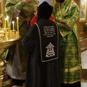 В обители молитвенно почтили память ее основателя - преподобного Иоанна