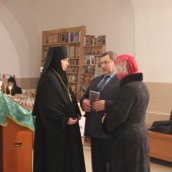 В обители молитвенно почтили память ее основателя - преподобного Иоанна