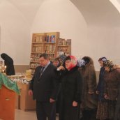 В обители молитвенно почтили память ее основателя - преподобного Иоанна