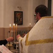 "Явися Спас, благодать и истина, во струях Иорданских"
