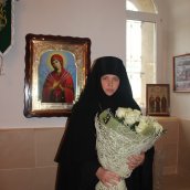 Владыка Максим поздравил матушку игумению с юбилеем