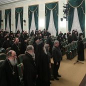 В Свято-Троицкой Сергиевой лавре прошло собрание епархиальных ответственных по монастырям и монашеству