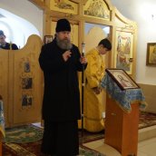 Архиерейская служба в Сезеновской обители-
