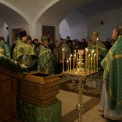 В обители молитвенно почтили память ее основателя - преподобного Иоанна
