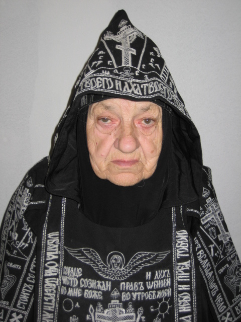 СЕСТРЫ ОБИТЕЛИ.  СХИМОНАХИНЯ САРРА (КРАВЦОВА)