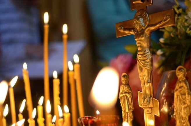 Богослужение в День Победы