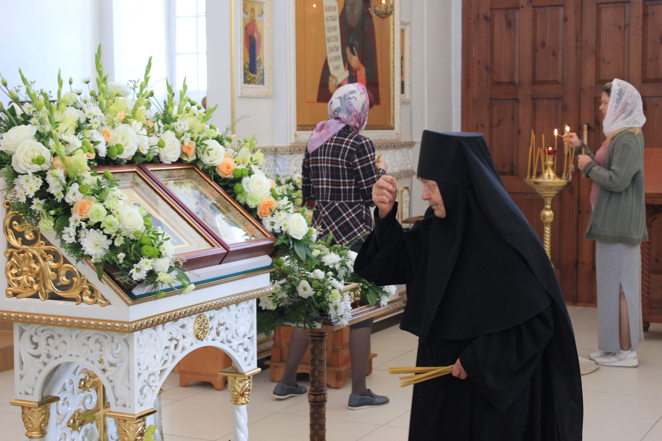 Всенощное бдение на малой родине прп. Силуана Афонского