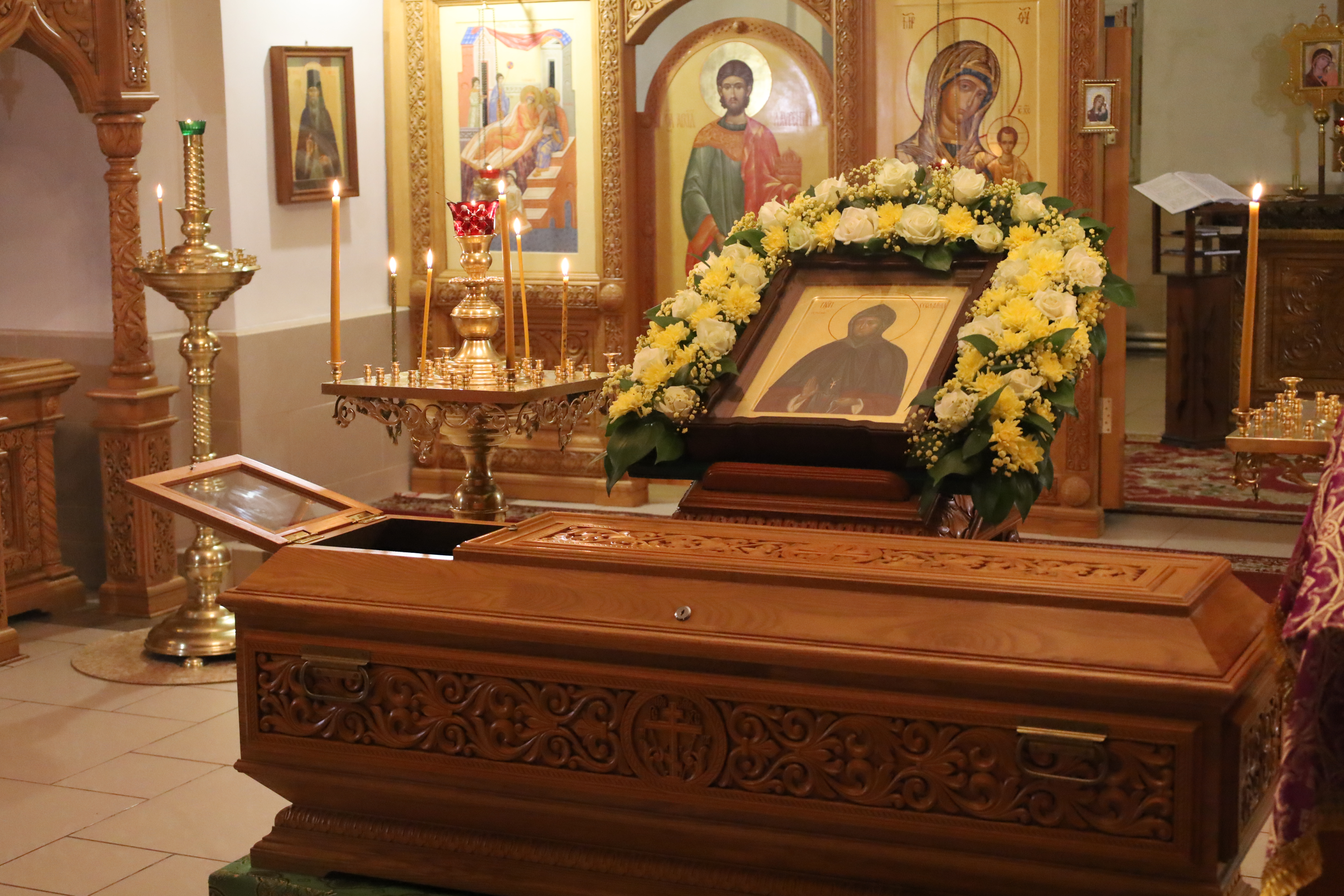 Состоялся праздник памяти преподобной Серафимы Сезеновской