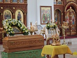 Всенощное бдение в канун праздника Рождества Крестителя Господня Иоанна и дня памяти прп. Иоанна Сезеновского