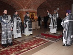 Ахиерейская Литургия в монастыре